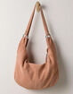 FREE PEOPLE Roma Suede Tote Bag image number 4
