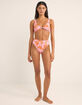 RHYTHM Bora Bora Floral High Waist Bikini Bottoms image number 5