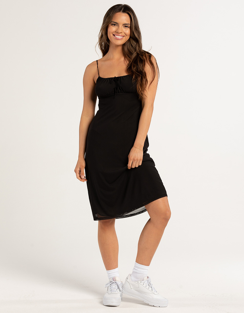 RSQ Womens Emma Mesh Midi Dress image number 5