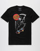 RIOT SOCIETY x Santa Cruz Reaper Skate Mens T-Shirt image number 1