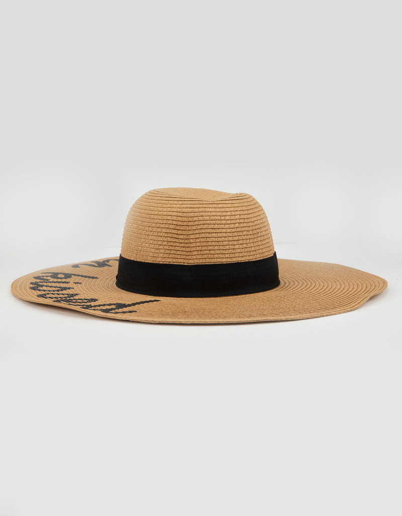 Sun Kissed Womens Straw Hat image number 1