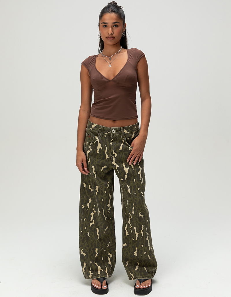 BDG Urban Outfitters Je T'aime Womens Cap Sleeve Top image number 1