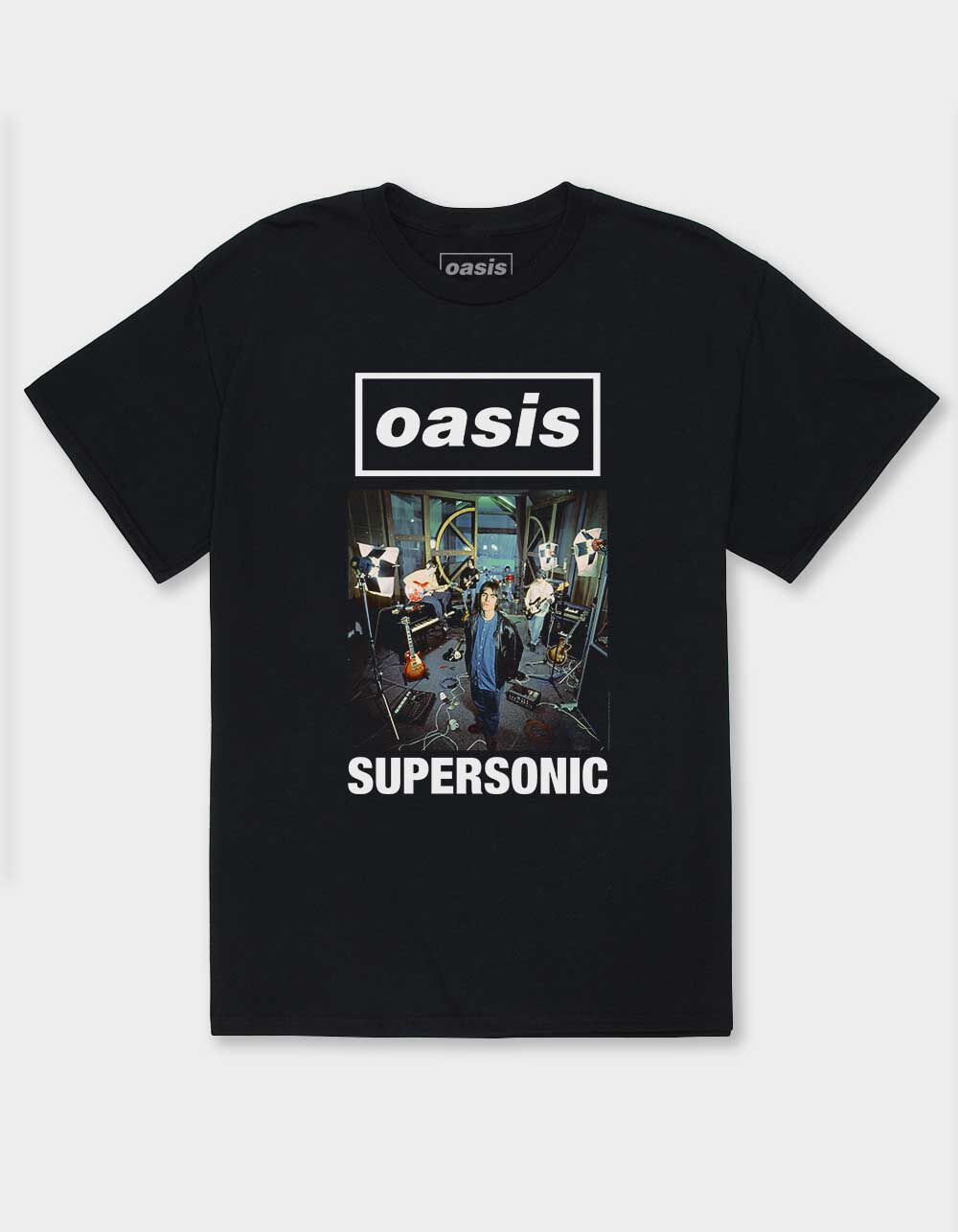 OASIS Supersonic Unisex Tee - BLACK | Tillys