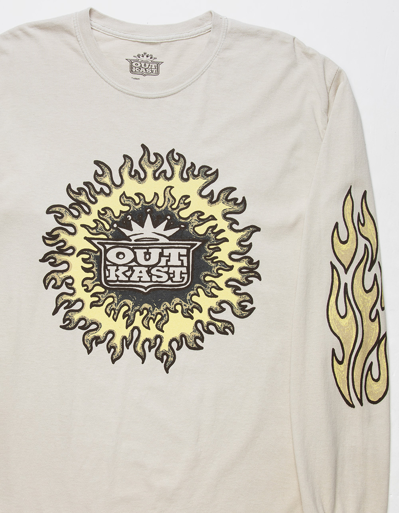 OUTKAST FLAMES Mens Long Sleeve Tee image number 1