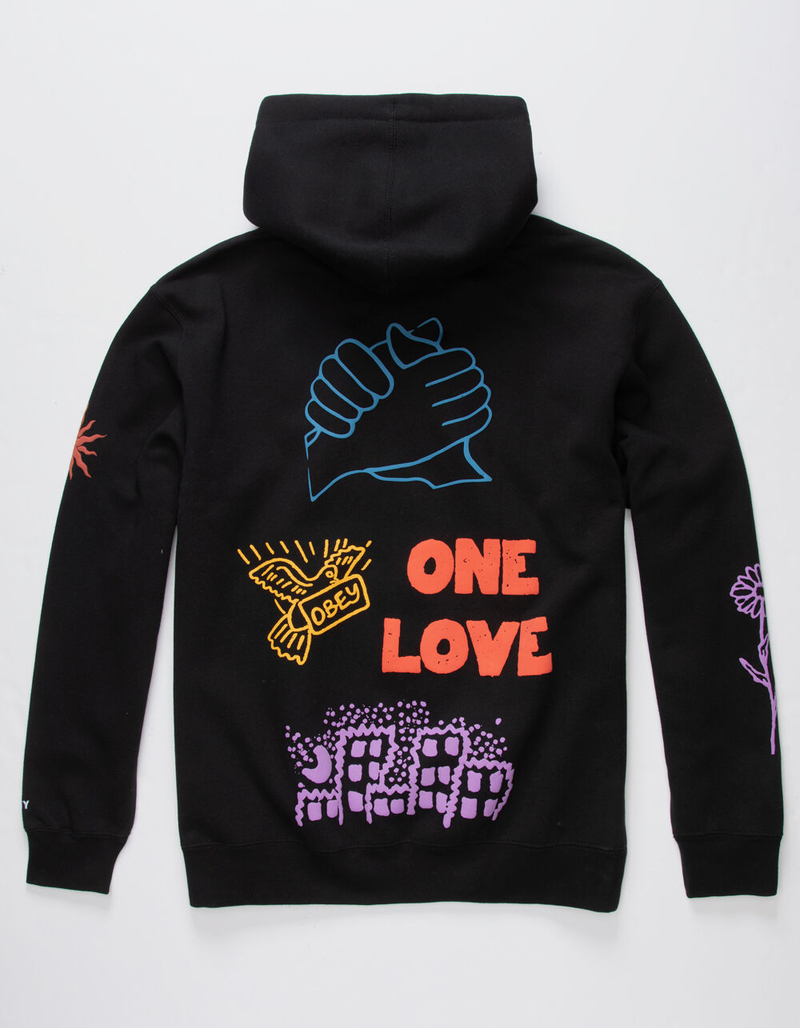 OBEY Anti Mens Hoodie image number 1