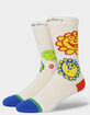 STANCE x KEITH HARING Happy Fields Mens Crew Socks image number 1