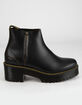 DR. MARTENS Rometty II Vintage Smooth Leather Womens Chelsea Boots image number 2