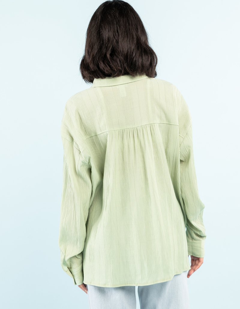 WEST OF MELROSE Womens Button Up Shirt image number 2