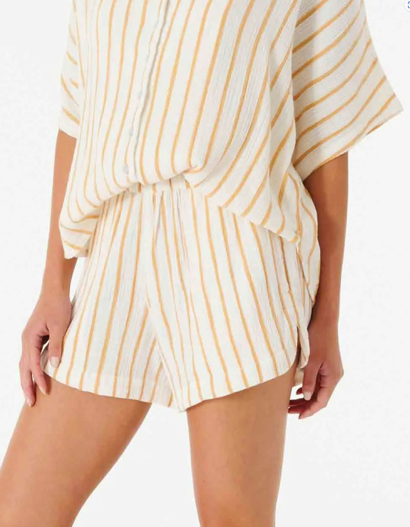 RIP CURL Premium Surf Stripe Womens Pull On Shorts image number 2