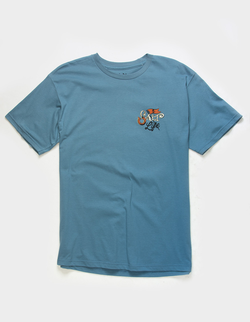 SALT LIFE Ship In A Bottle Mens Tee image number 1