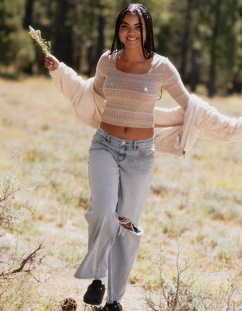 BILLABONG So Be It Womens Square Neck Top image number 6