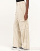 RSQ Womens Smock Waist Loose Cargo Pants image number 3