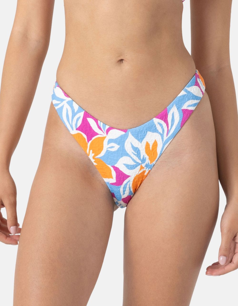ROXY Topanga Canyon Scoop Cheeky Bikini Bottom image number 0