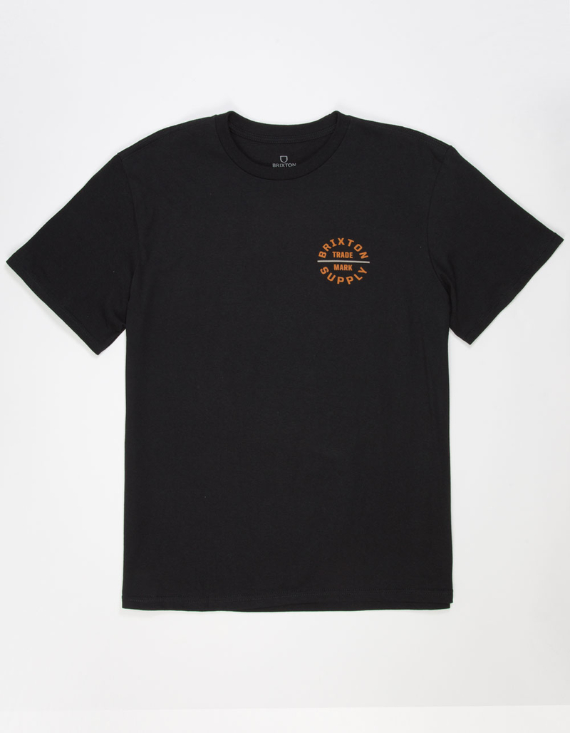 BRIXTON Oath V Mens Tee BLK/COPPER Tillys