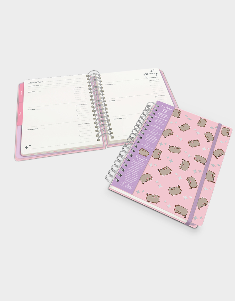 STUDIO OH! x Pusheen Sparkles Undated Tri-Tab Planner image number 9