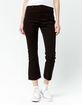 RSQ Sydney Crop Black Womens Flare Jeans image number 3