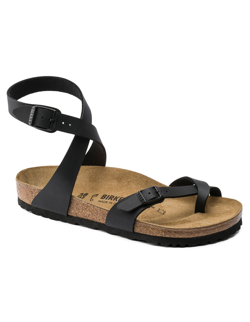 BIRKENSTOCK Yara Womens Black Sandals image number 0
