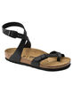 BIRKENSTOCK Yara Womens Black Sandals image number 1