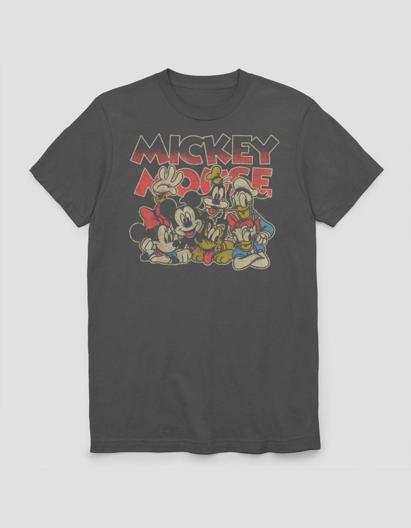 DISNEY Vintage Mickey Crew Unisex Tee image number 0