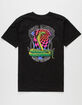 LOSER MACHINE Psyched Mens Black T-Shirt image number 1