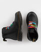 DR. MARTENS 1460 For Pride Leather Lace Up Kids Boots image number 5