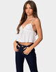 EDIKTED Sunrise Babydoll Tank Top image number 3