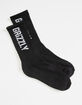 GRIZZLY Stamp Mens Crew Socks image number 1