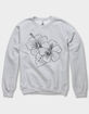 HIBISCUS Duo Outline Unisex Crewneck Sweatshirt image number 1