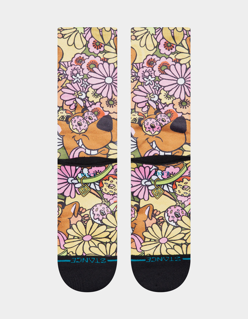 STANCE x Scooby-Doo Snackin Scoobs Mens Crew Socks image number 2