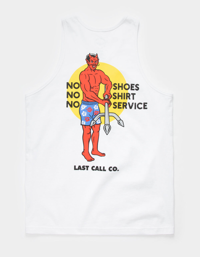 LAST CALL CO. No Service Mens Tank image number 0