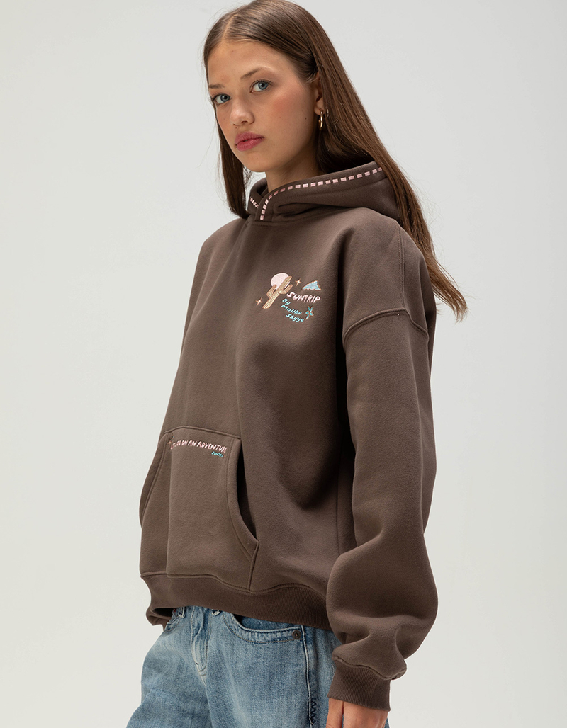 MALIBU SKYYE Around The Sun Womens Hoodie image number 2
