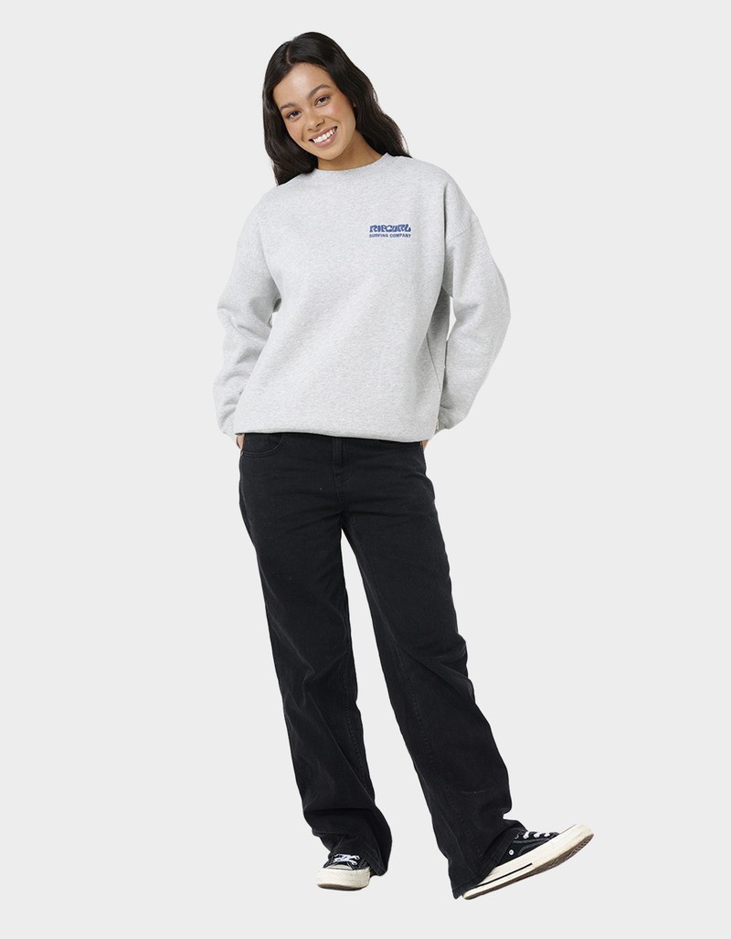 RIP CURL Surf Puff Heritage Womens Crewneck Sweatshirt image number 2