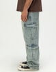 RSQ Mens Baggy Cargo Jeans image number 3