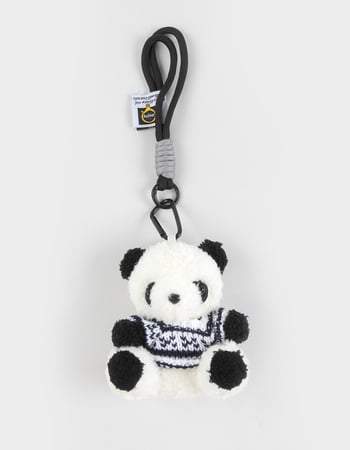 FULL TILT Panda Baer Sweater Plush Bag Charm Primary Image