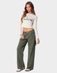 EDIKTED Brenda Low Rise Carpenter Jeans image number 3