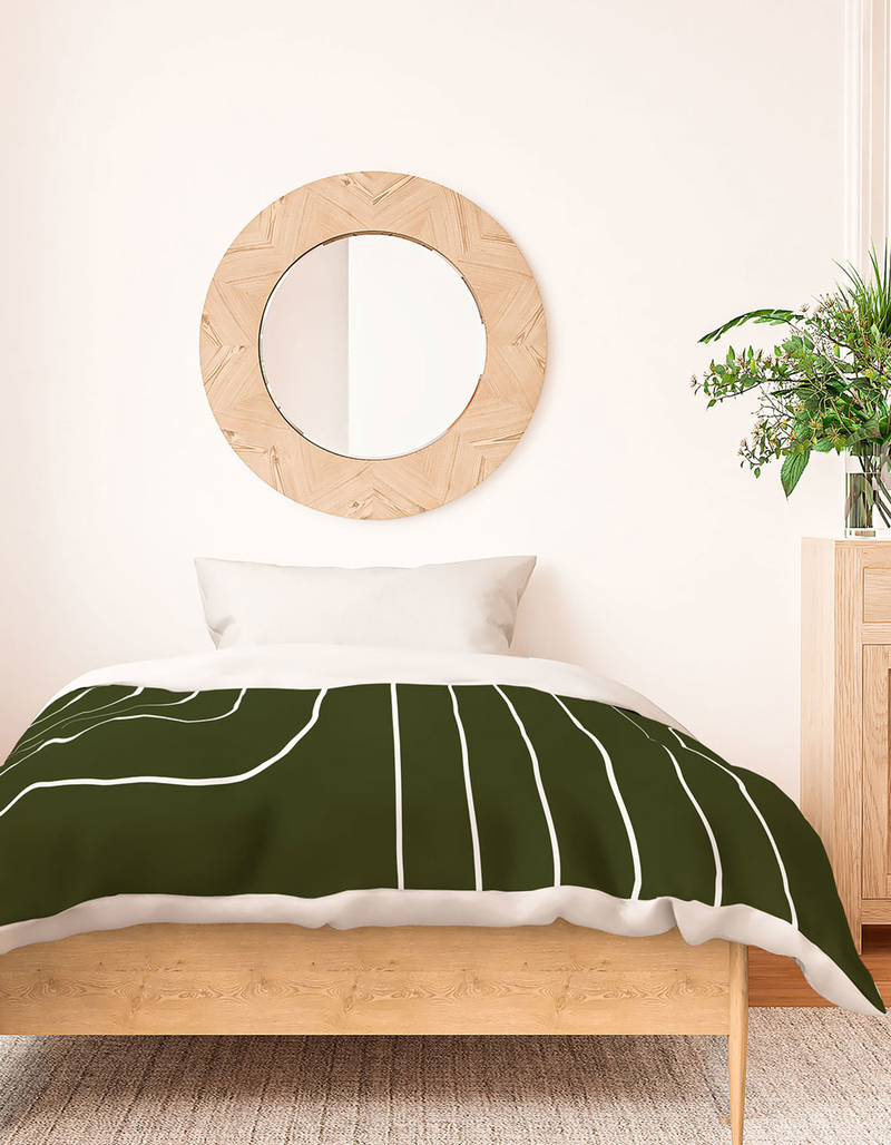 DENY DESIGNS Summer Sun Home Art Searching Twin XL Duvet Cover image number 1