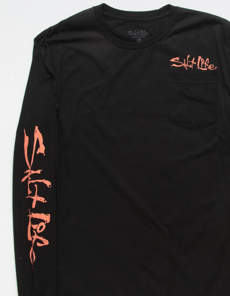 SALT LIFE Reel Escape Mens Pocket Tee image number 2