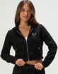 TRUE RELIGION Crystal Horseshoe Womens Zip-Up Hoodie image number 1