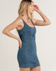 RSQ Womens Denim Short Dress image number 2