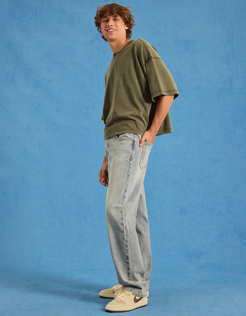 RSQ Mens Baggy Crop Tee image number 5