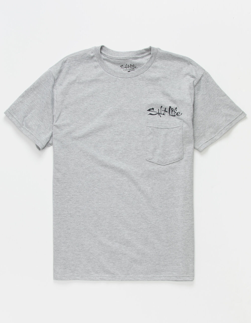 SALT LIFE Texas Dawn Men Pocket Tee image number 1