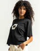 OBEY Daisy Ave Womens Crop Tee image number 2
