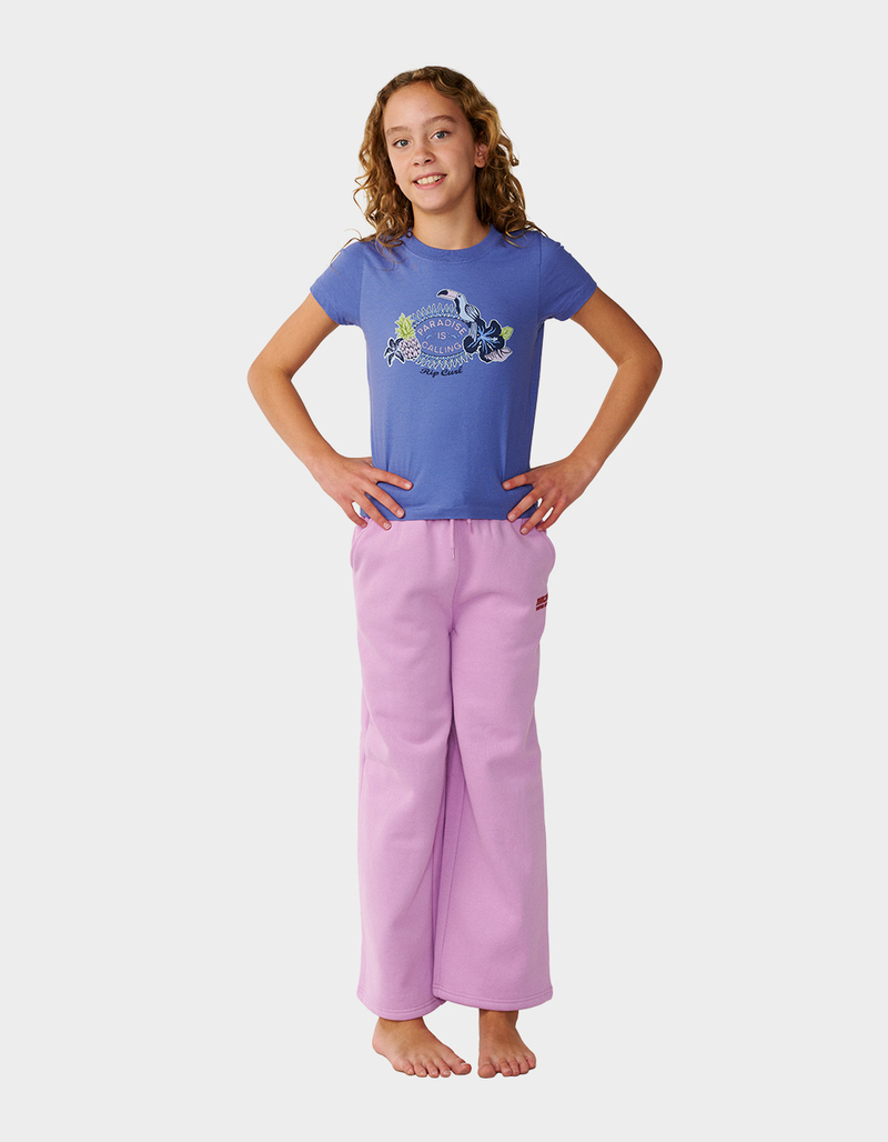 RIP CURL Surf Puff Wide Leg Girls Pants image number 2