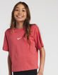 NIKE Essentials Girls Boxy Tee image number 1