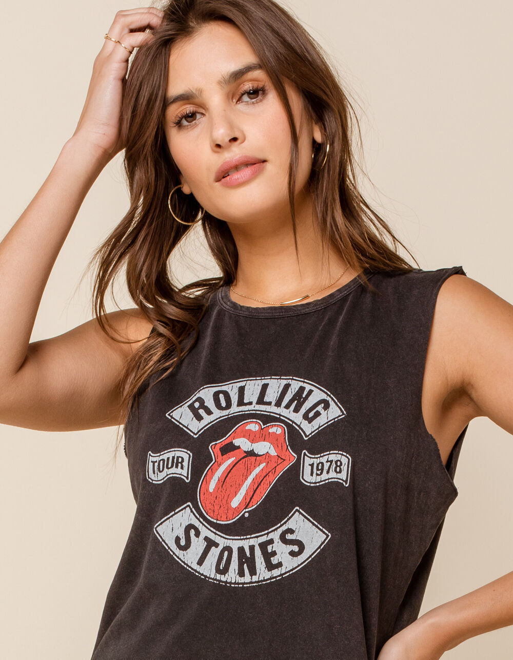 Rolling Stones Womens Muscle Tank 