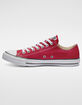 CONVERSE (RED) Chuck Taylor All Star Low Top Shoes image number 3