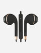 GABBA GOODS Black & Gold Earbuds image number 1