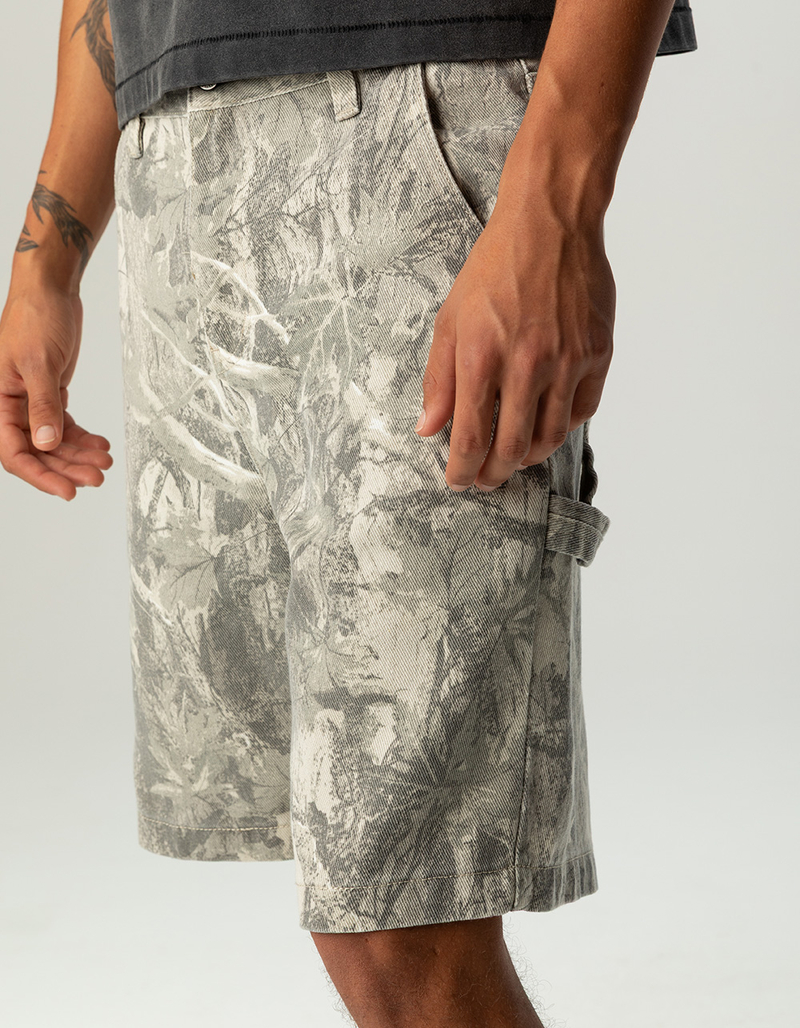 RSQ Mens Loose Twill Carpenter Shorts image number 6