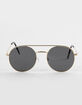 RSQ Retro Metal Round Sunglasses image number 2