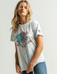 KEITH HARING Dogs Tie Dye Womens Tee image number 1